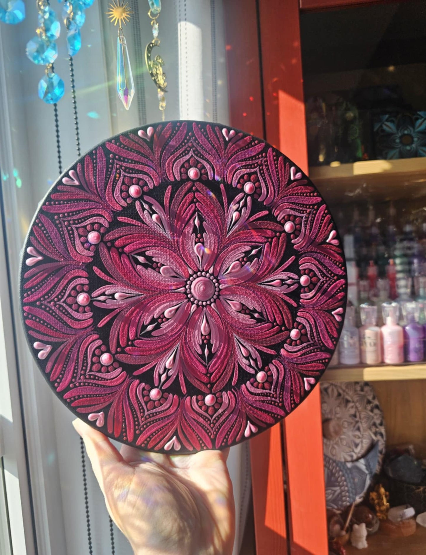 Pink Mandala 10 inch