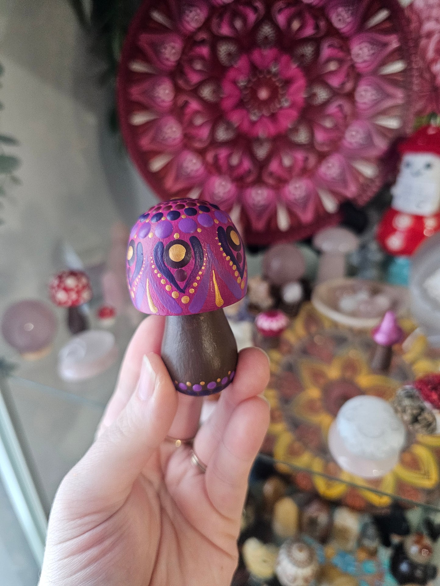 Champignon fushia 🍄