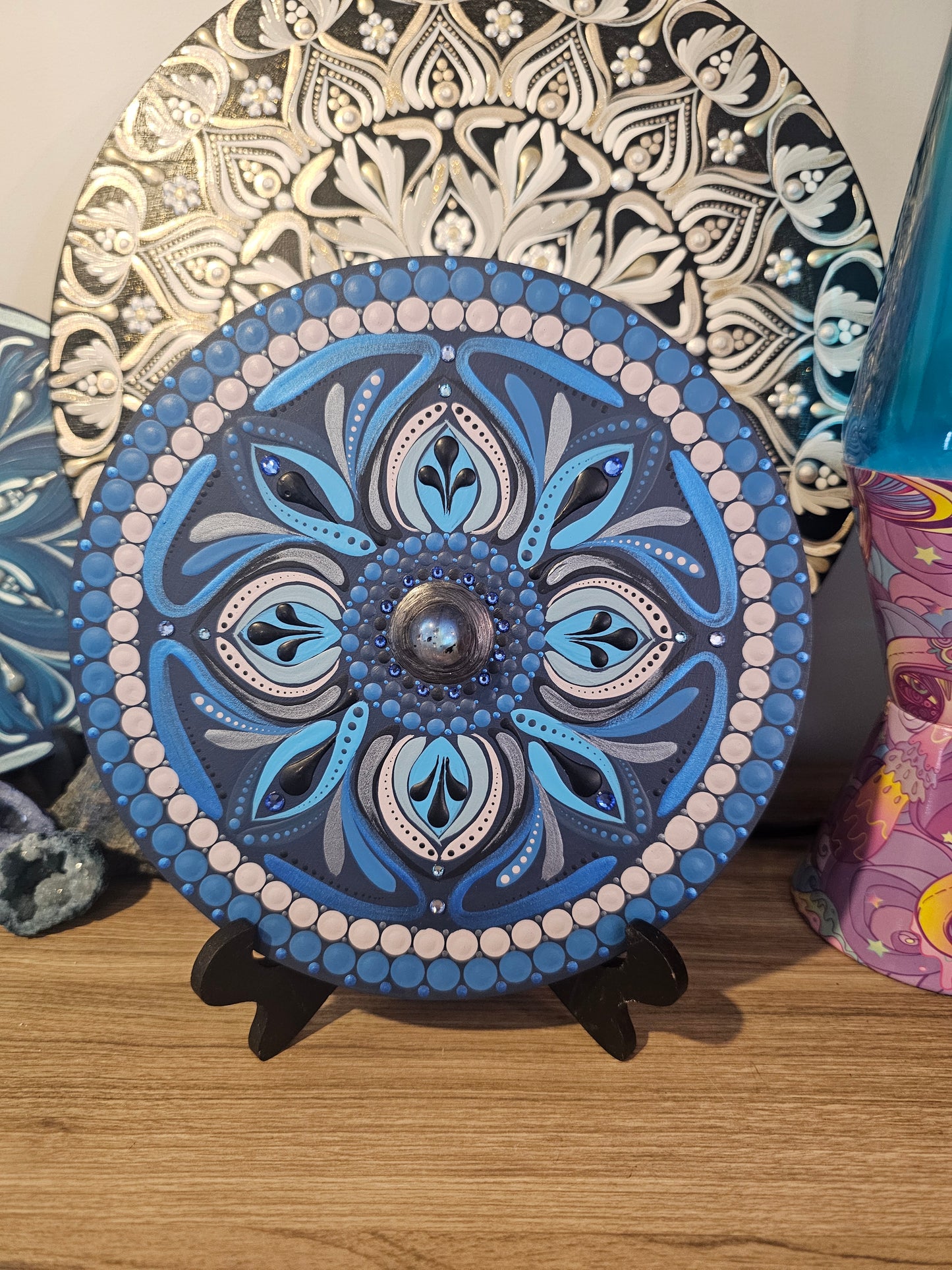 Protection mystique. Afficher au centre holistique l'Harmonie.