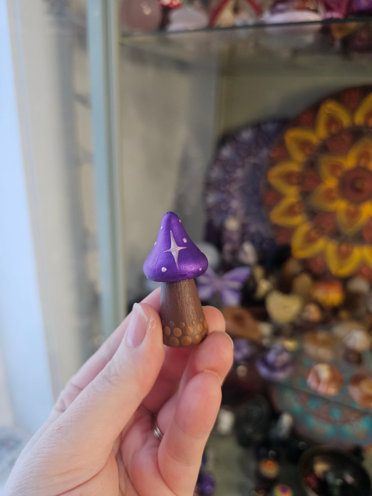 Champignon étoile et coeur ✨💜