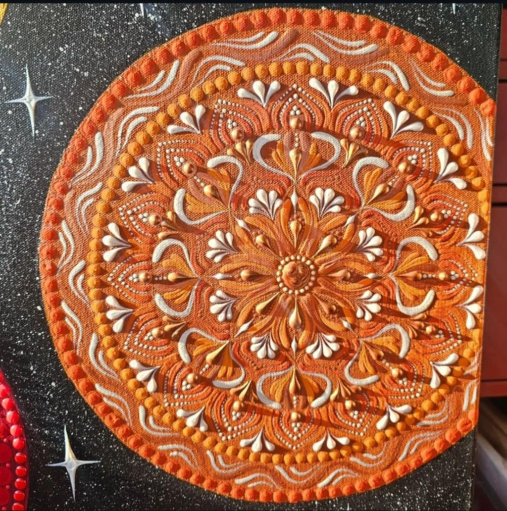 Symphonie de chakra cosmique. Afficher au centre holistique l'Harmonie.