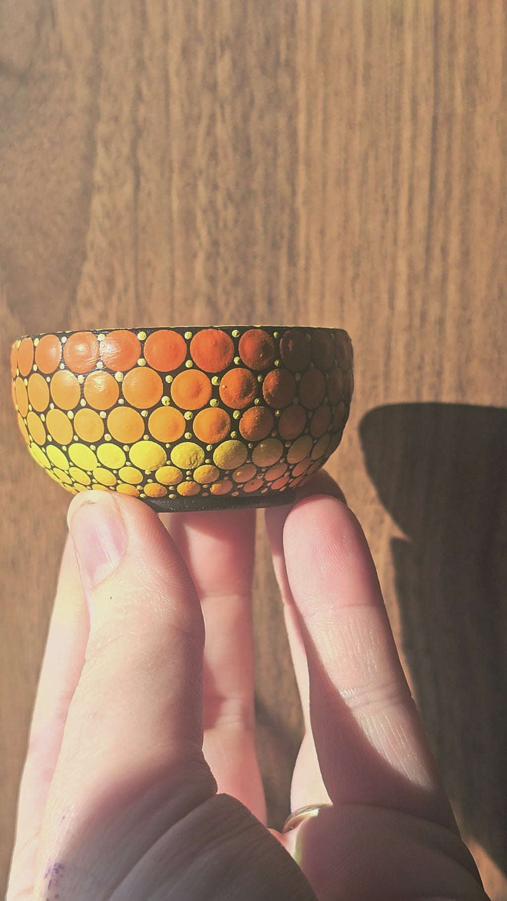 Petit bol en bois ✨🧡