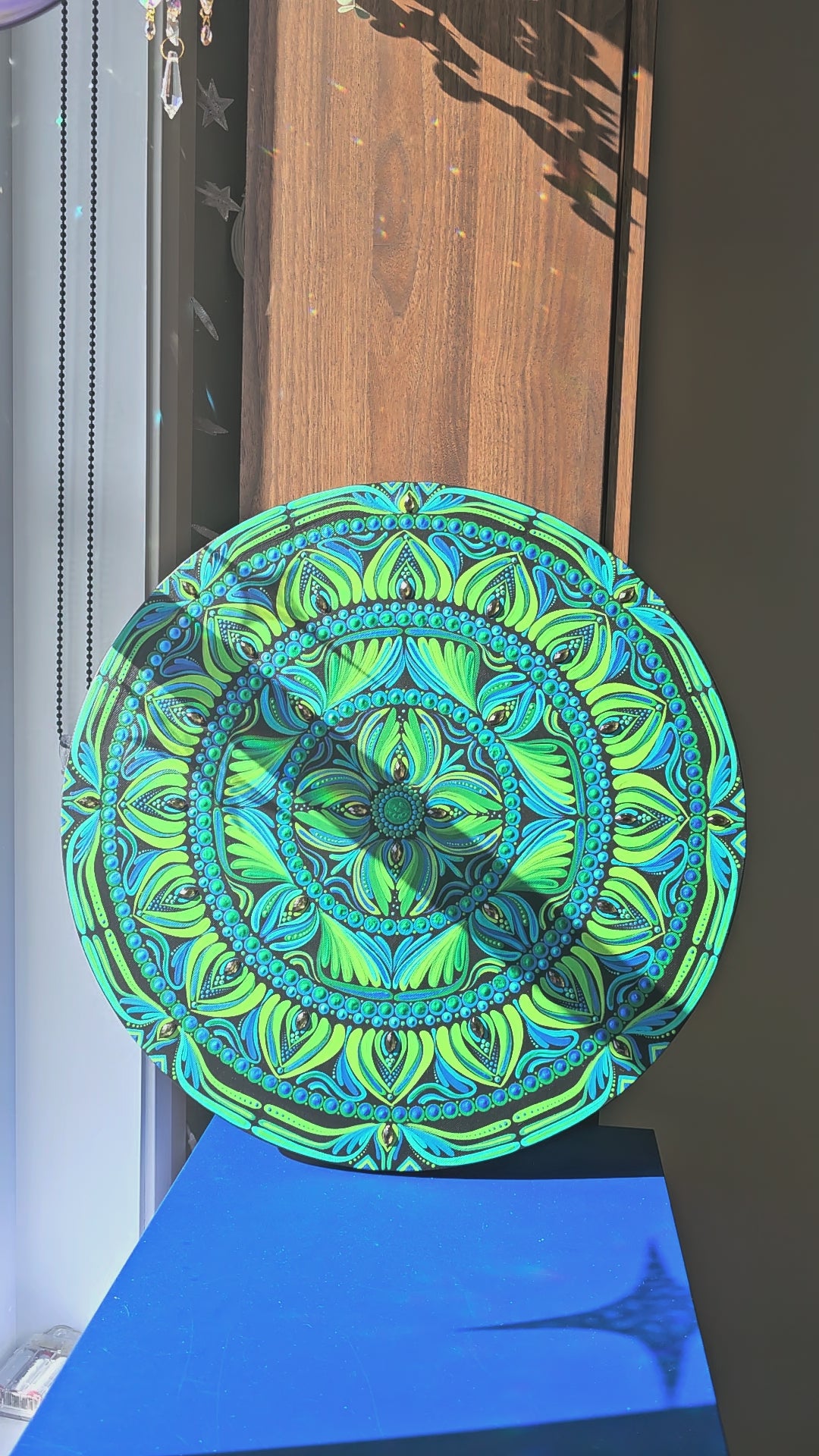 Paon des étoiles Galactique 🦚🌌Afficher au centre Holistique l'Harmonie.