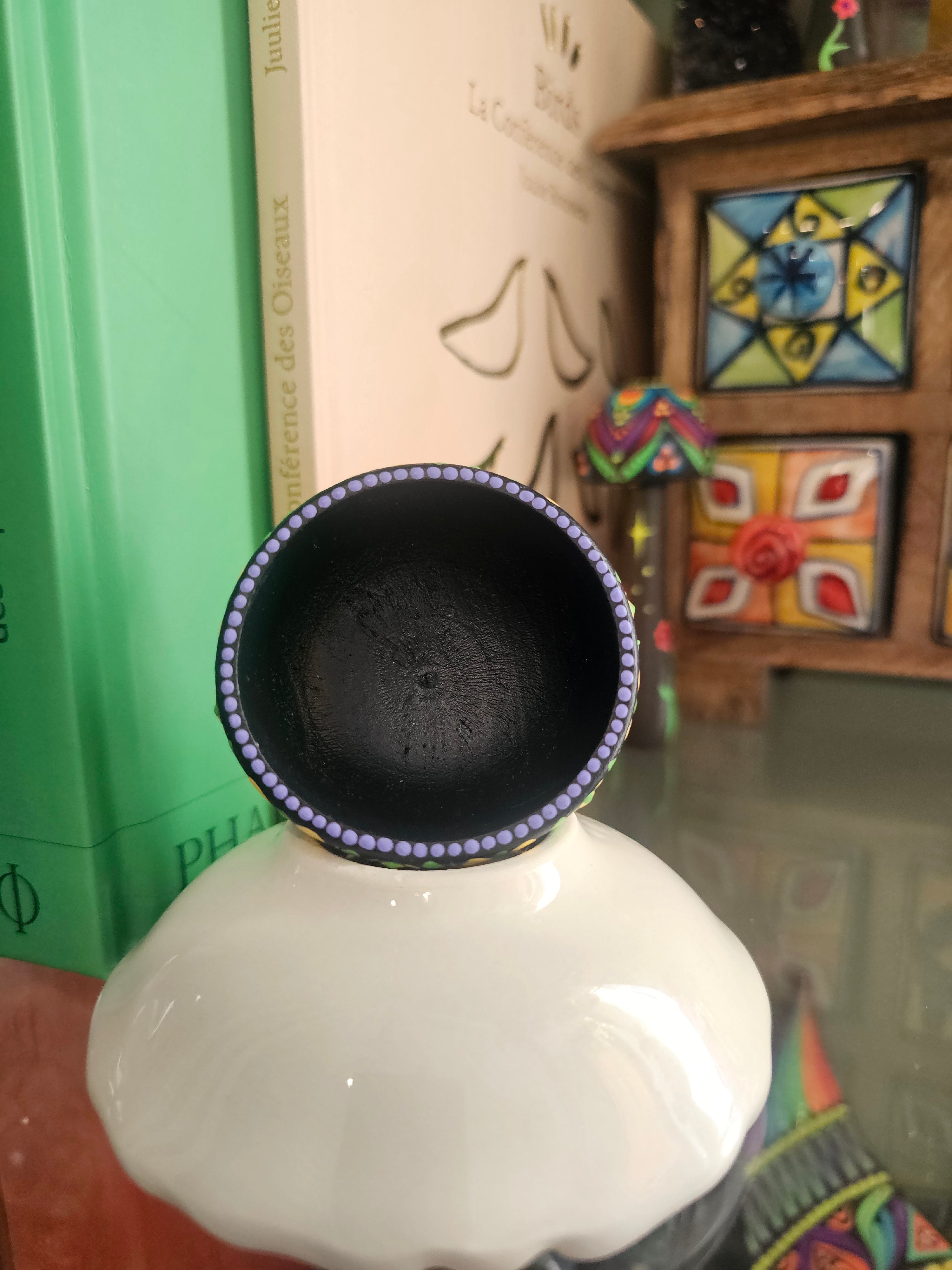 Bol en bois 💐🌷Afficher au centre Holistique l'Harmonie.