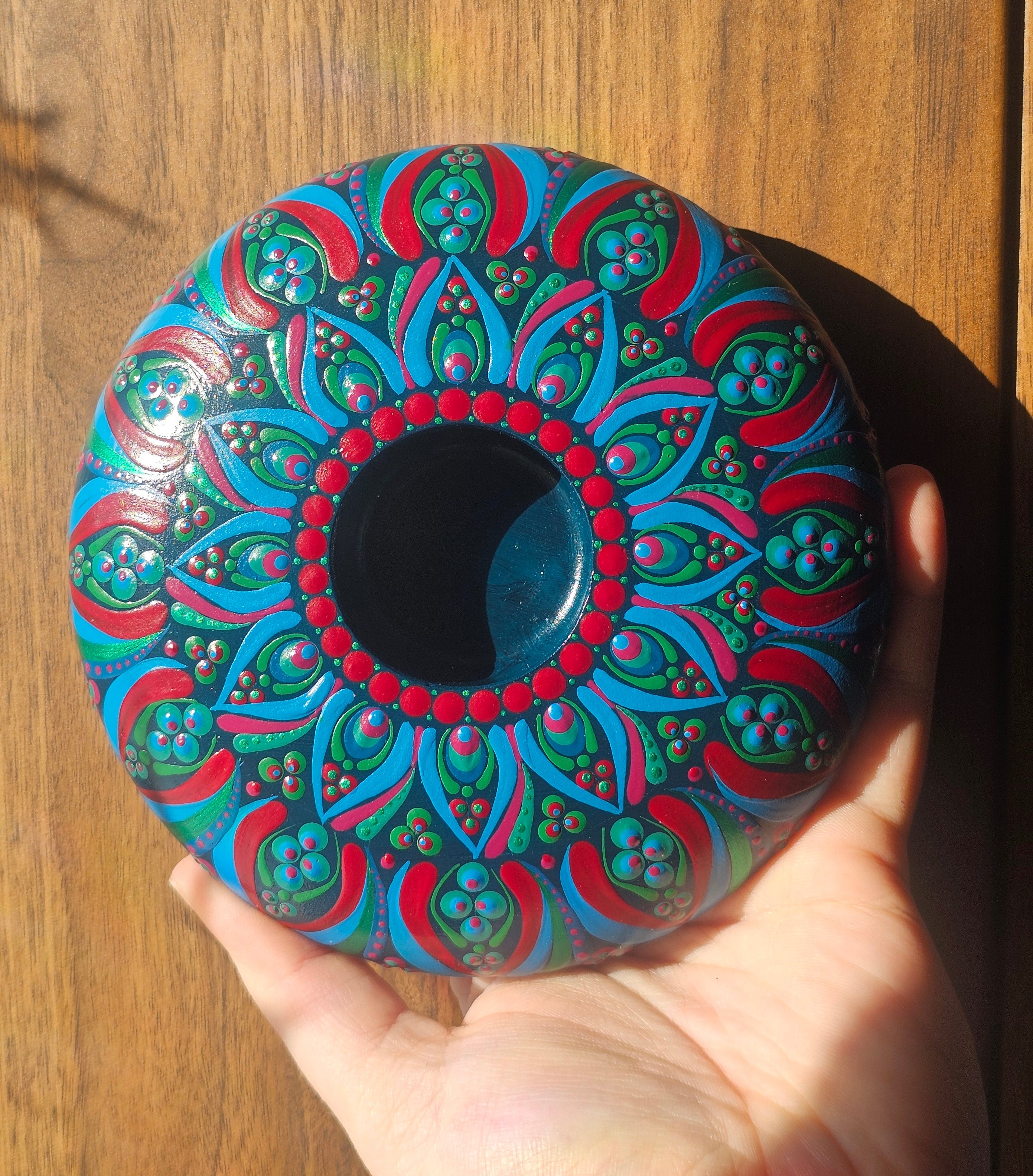 Bougeoir ❤️💙 Afficher au centre Holistique l'Harmonie.