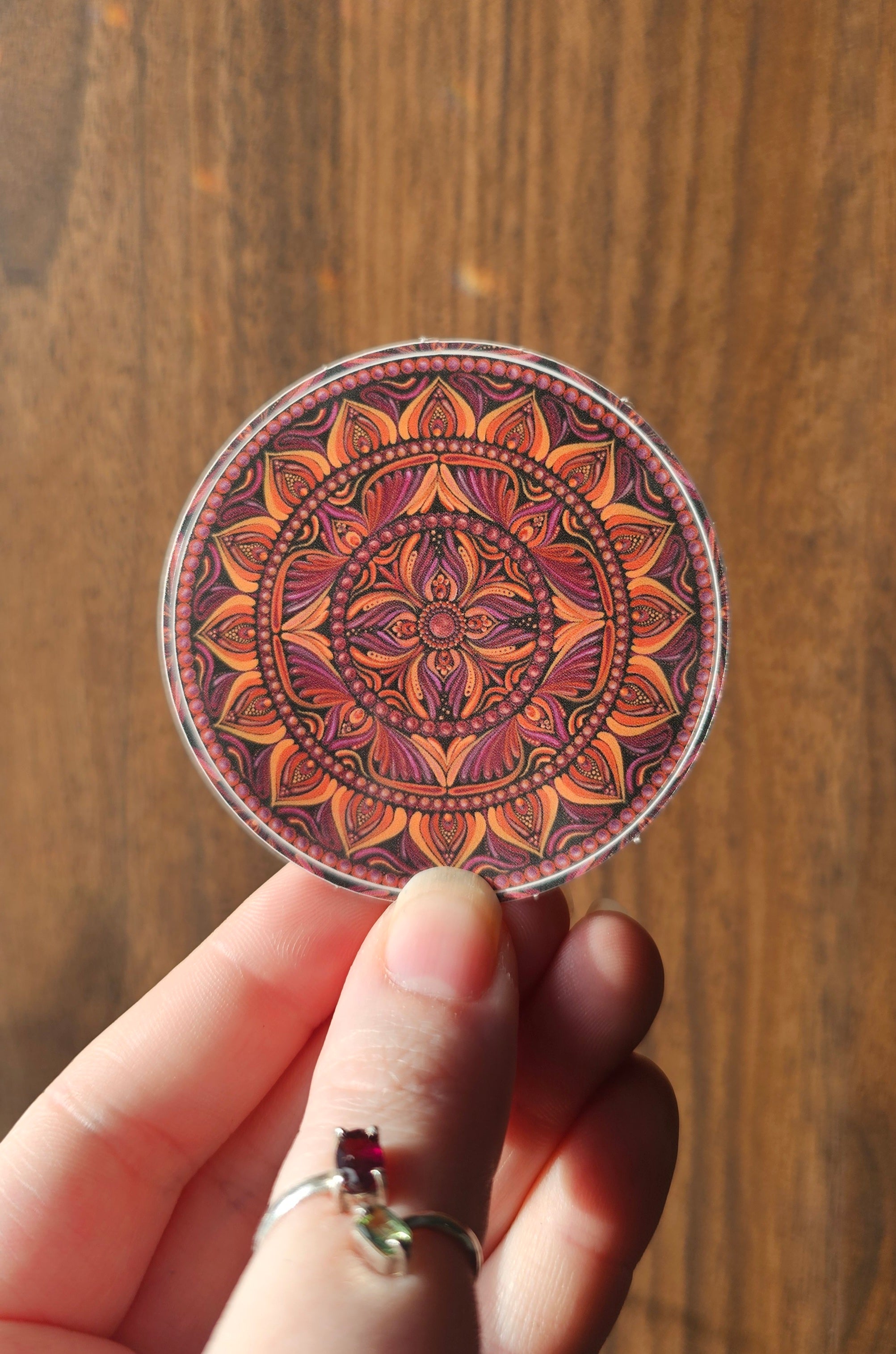 Autocollant ciel de braises 🔥✨❤️‍🔥