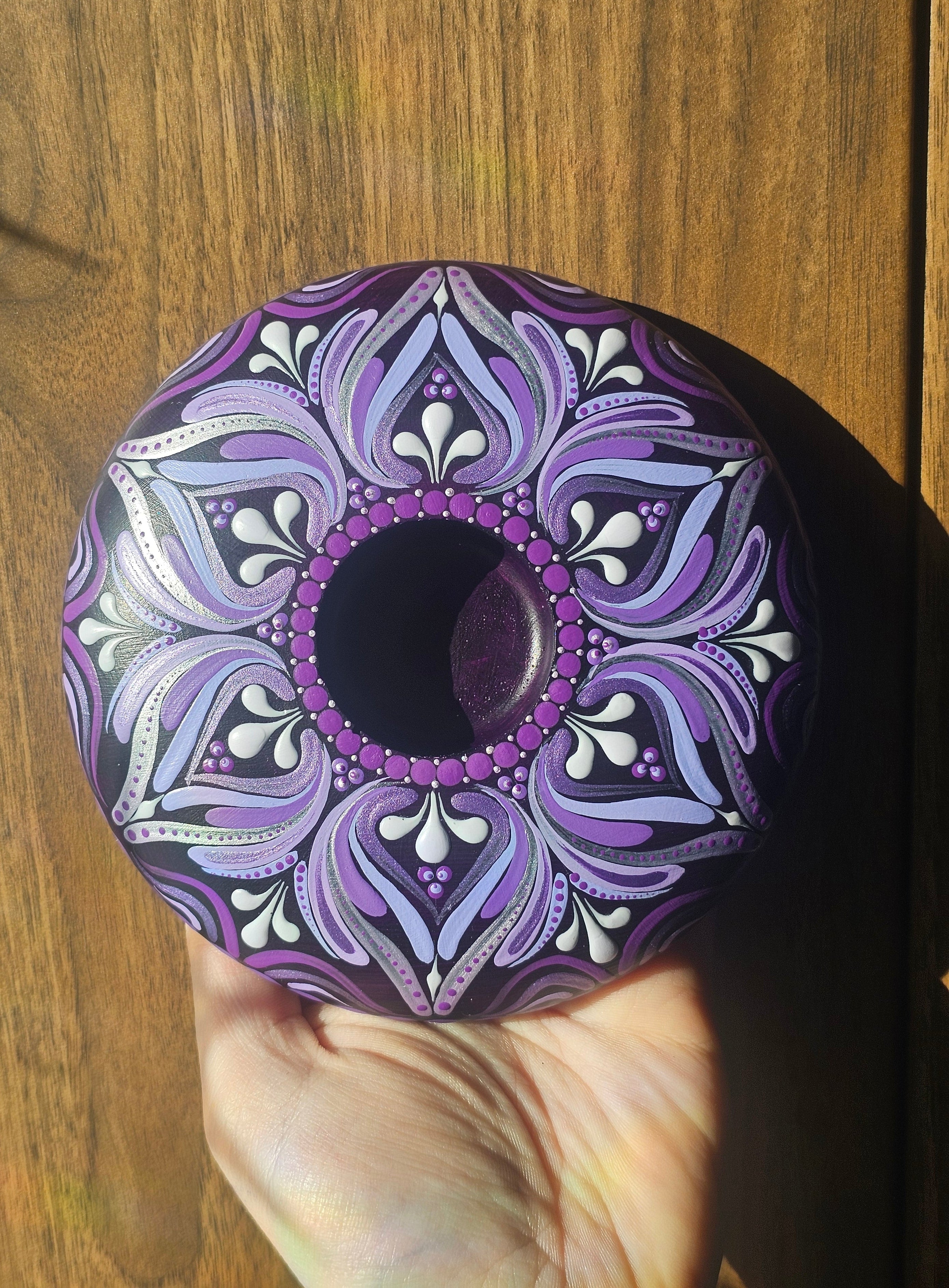 Bougeoir violet ✨💜🕯️