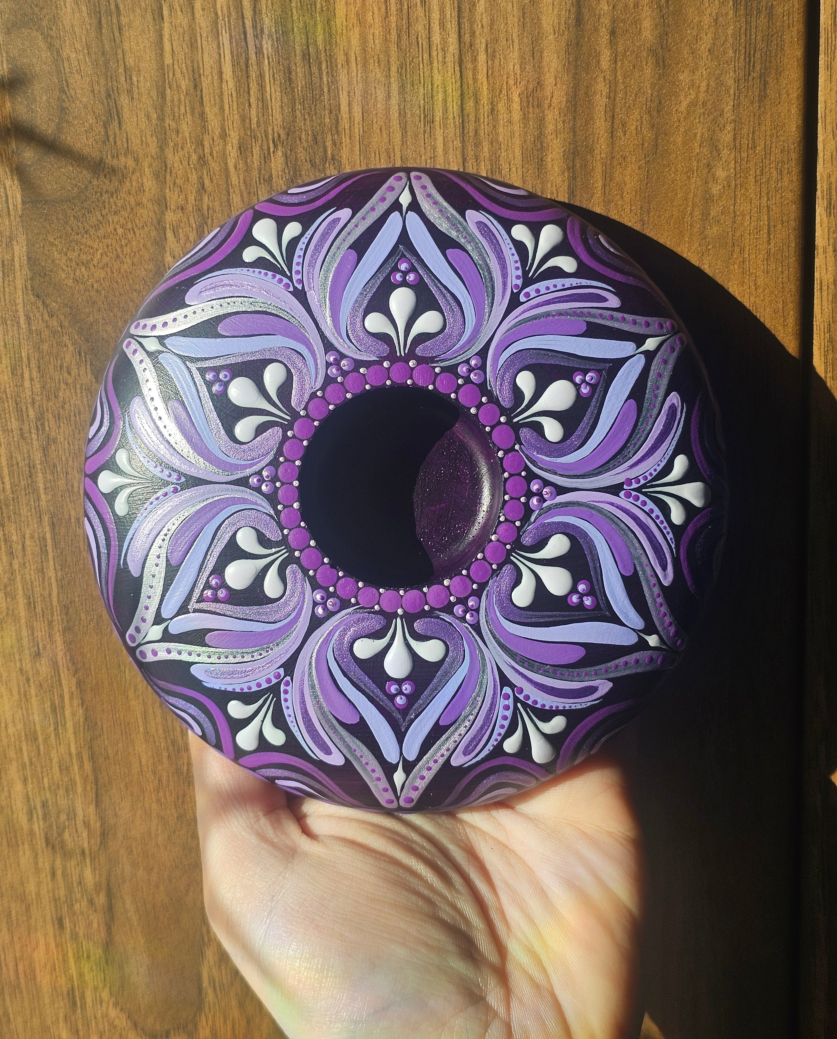 Bougeoir violet ✨💜🕯️