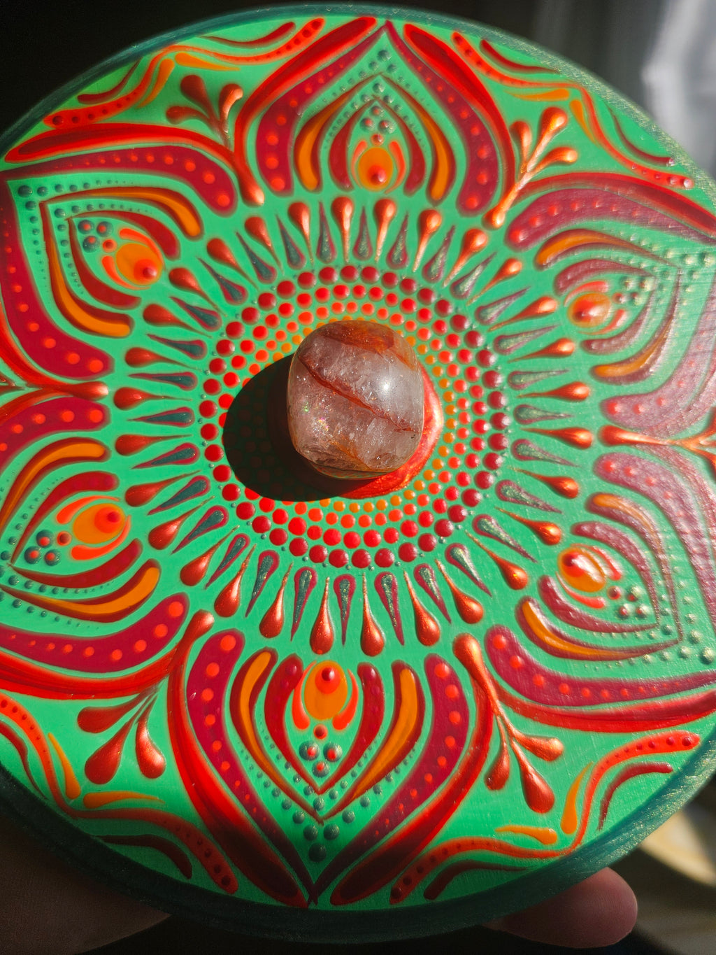 Anchoring oneself in the space of the heart ❤️💚