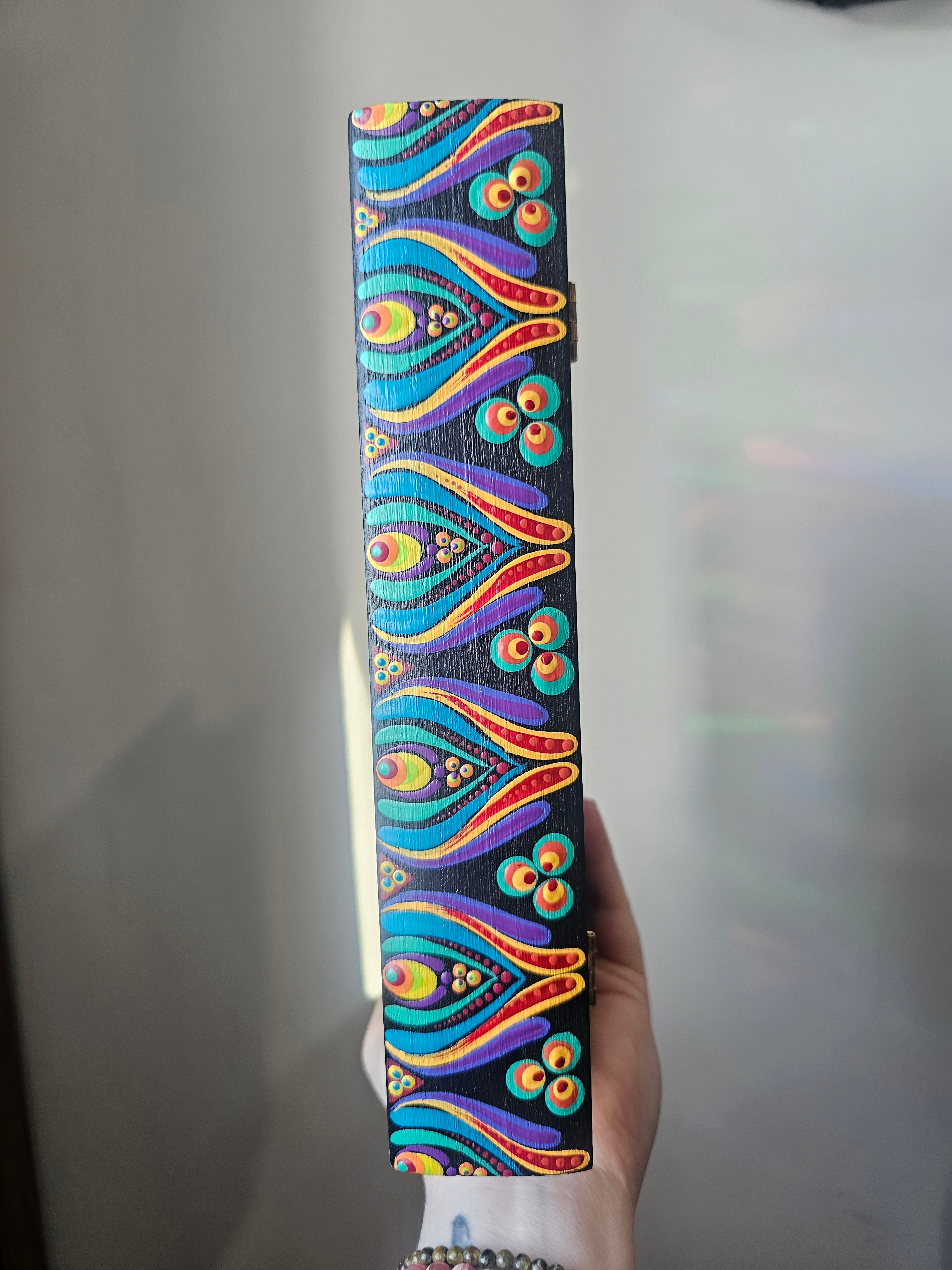 Boîte en bois 🧙🏽‍♀️🪄📚✨