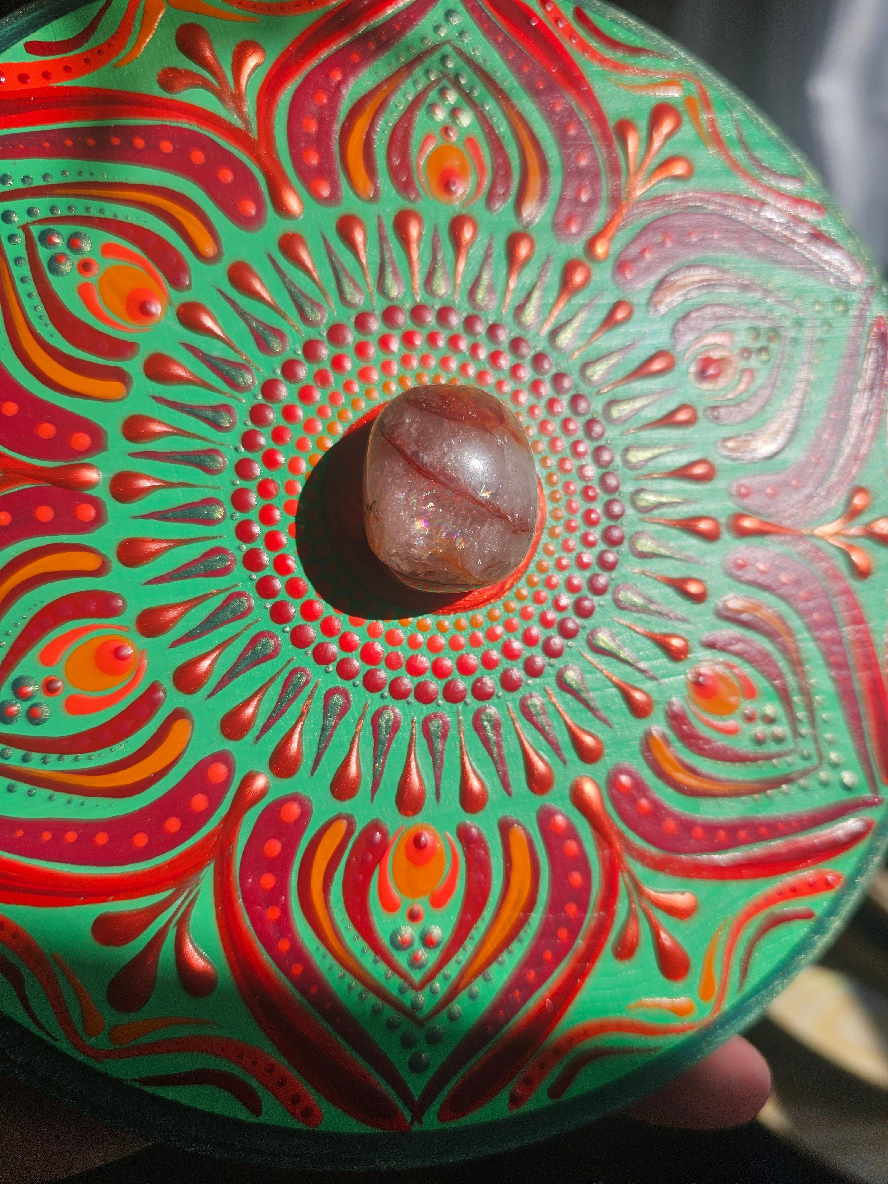 Anchoring oneself in the space of the heart ❤️💚