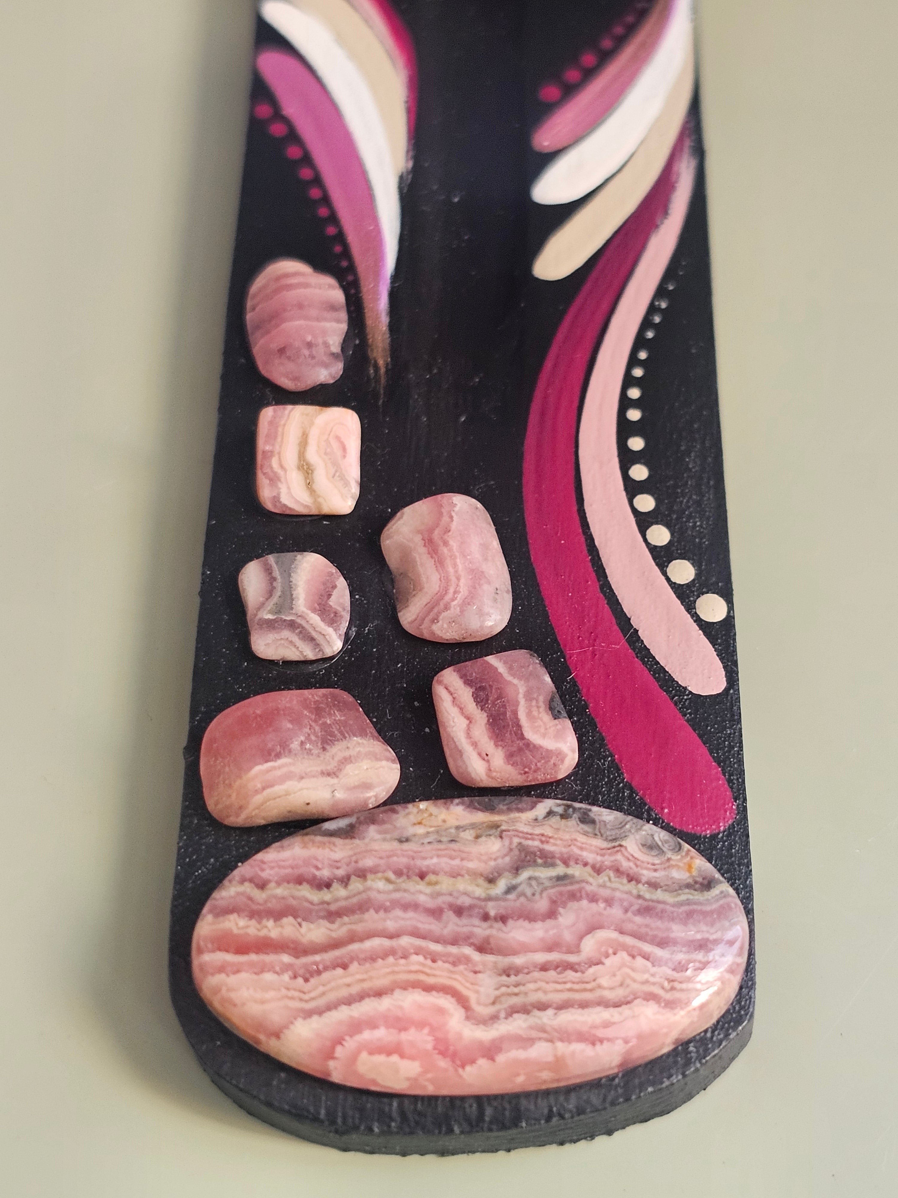 Incense burner with rhodochrosite 💕✨