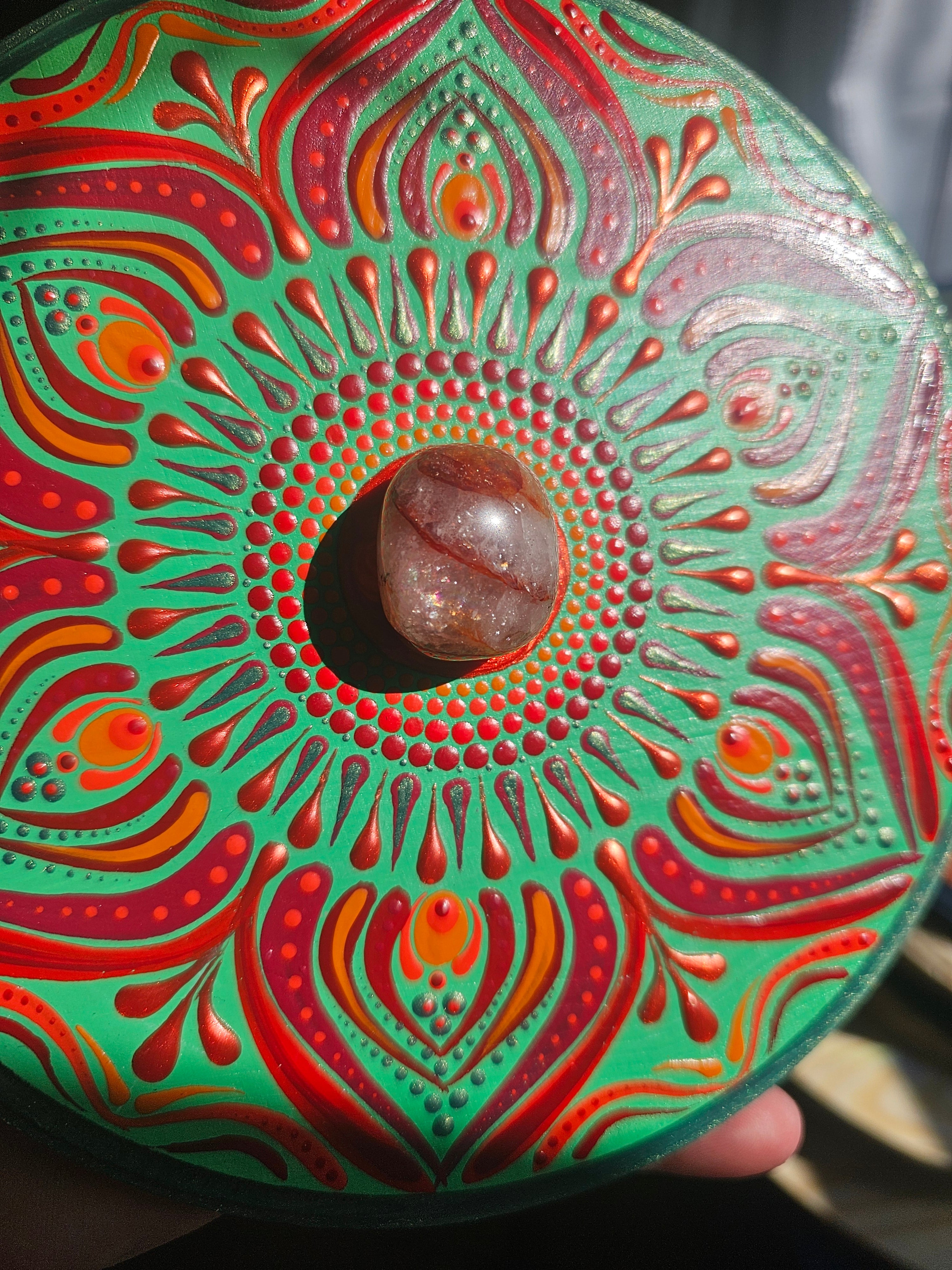 Anchoring oneself in the space of the heart ❤️💚