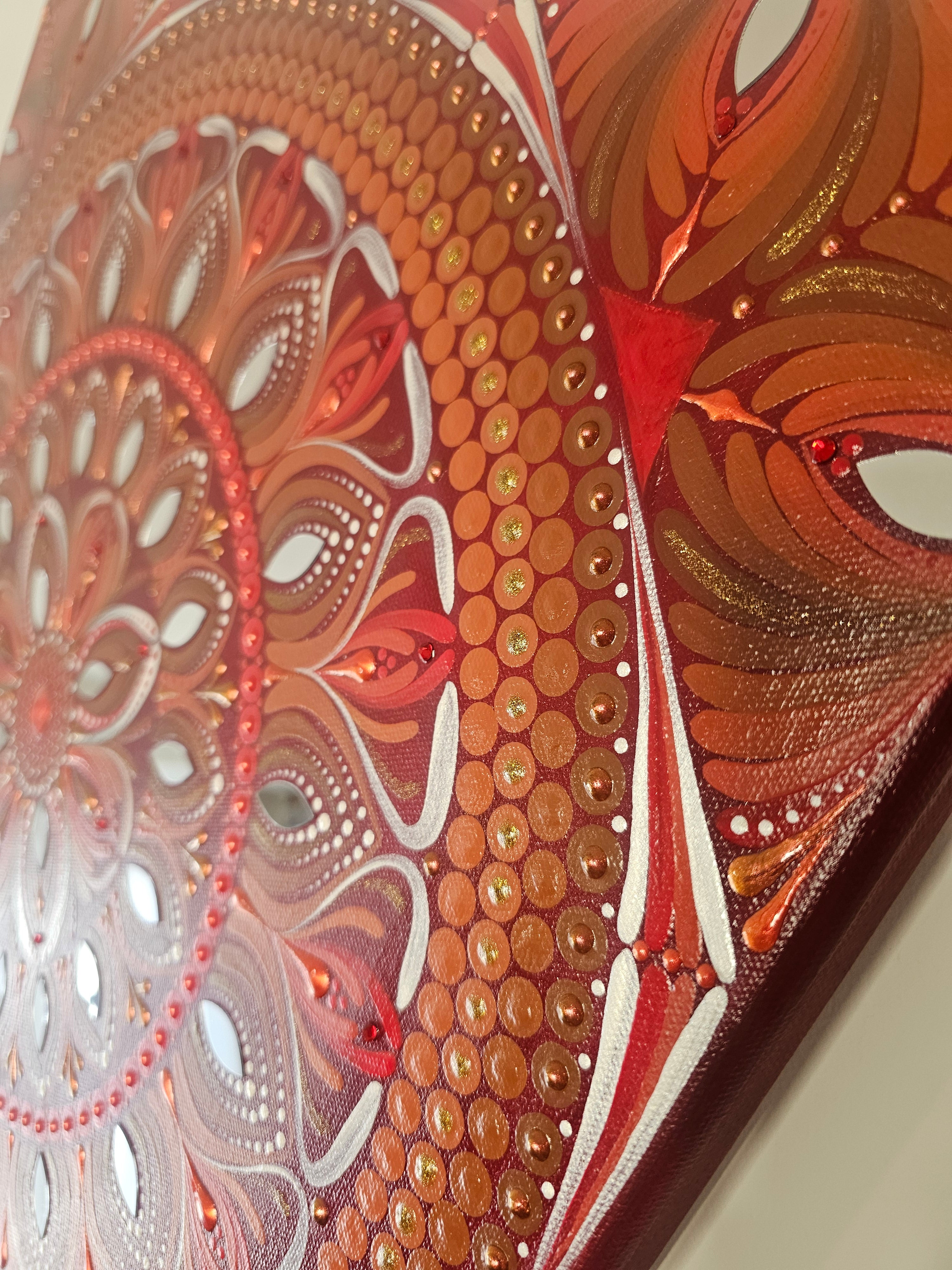 L'étreinte du Phénix. Afficher au centre holistique l'Harmonie.