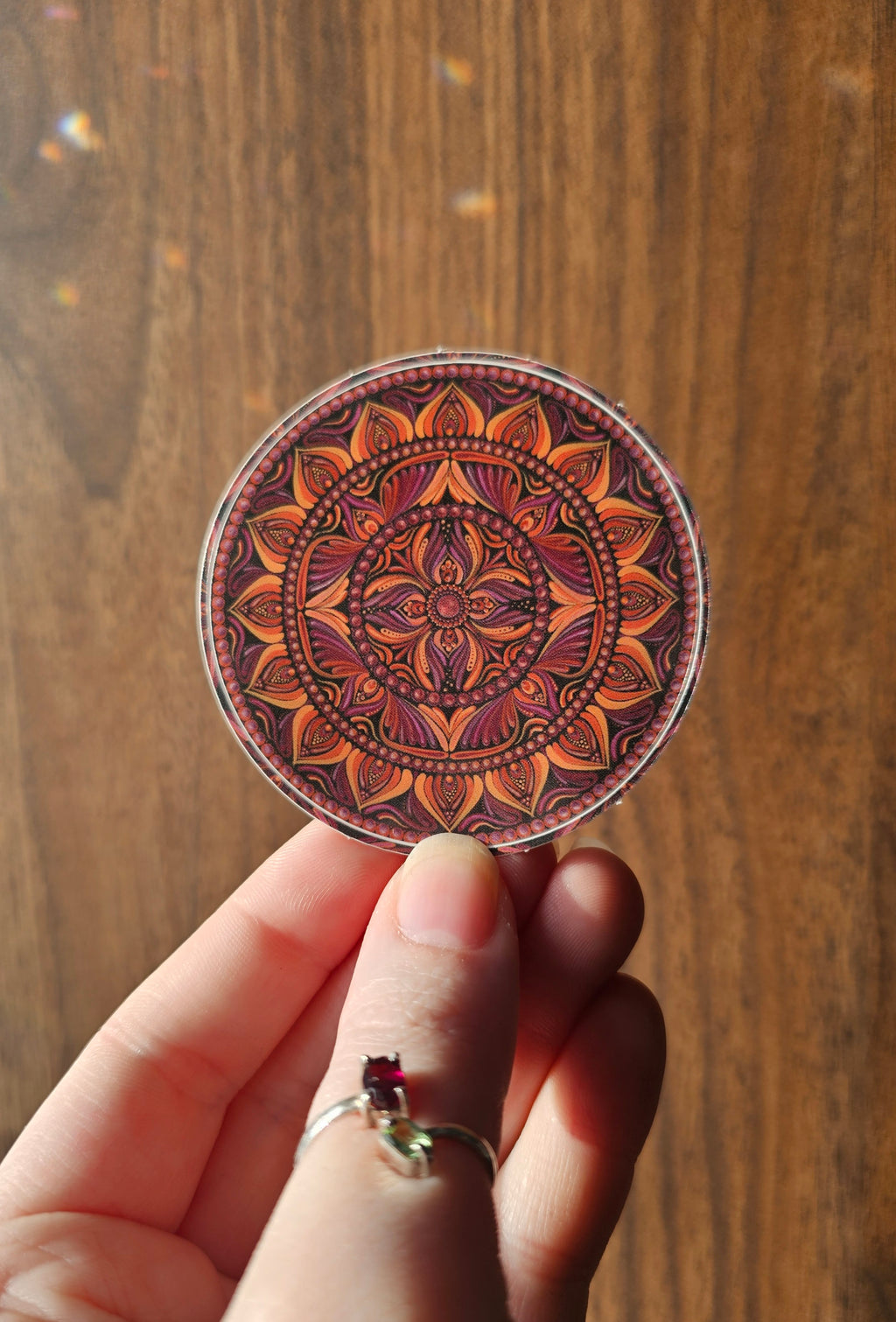 Autocollant ciel de braises 🔥✨❤️‍🔥