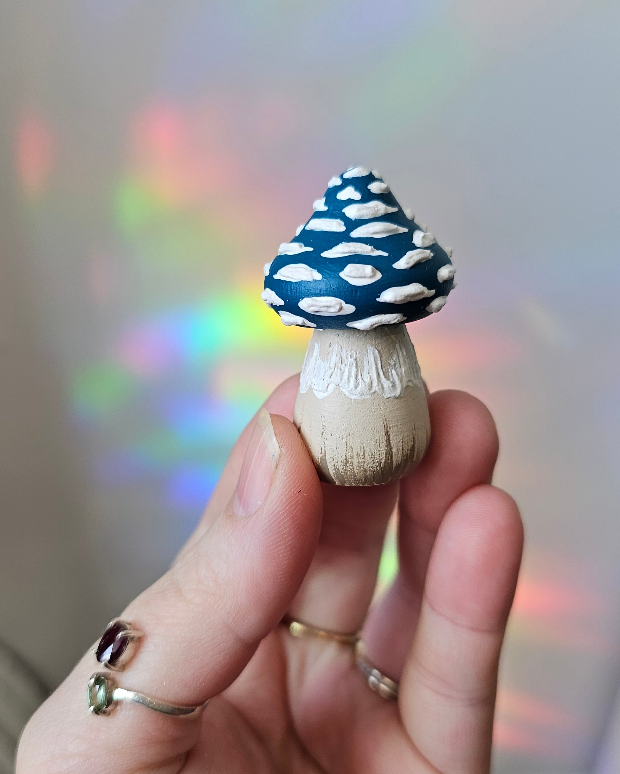 Champignon texturé 💙